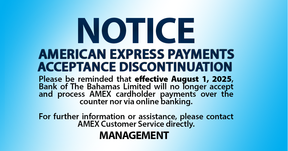 American Express Payments Acceptance Discontinuation American Express Payments Acceptance Discontinuation